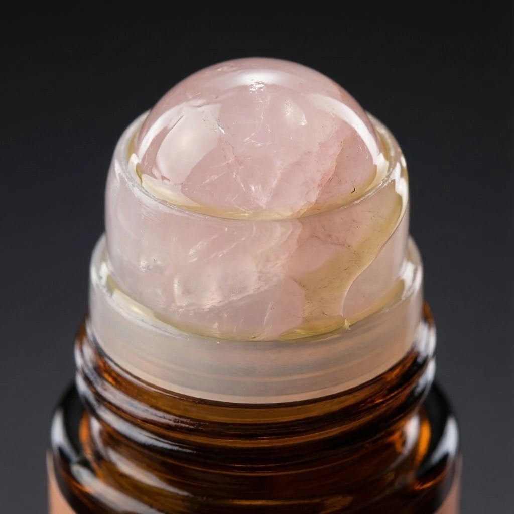 Rose Quartz Organic Castor Oil Roll-On